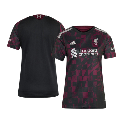 Women's Liverpool Third Soccer Jersey 2026/27 Red&Black