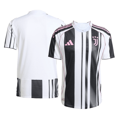 Authentic Juventus Home Soccer Jersey 2025/26 Black&White
