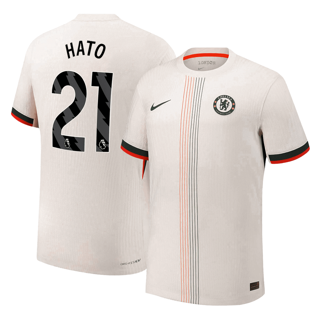 Authentic HATO #21 Chelsea Away Soccer Jersey 2025/26