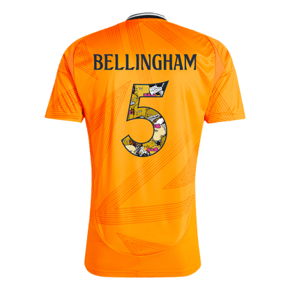 BELLINGHAM #5 Real Madrid Away football shirt 2024/25 - Bear Champ Font