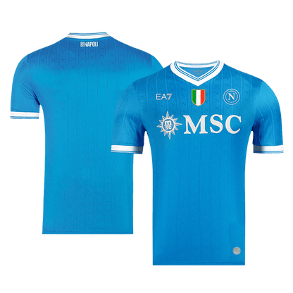 Authentic Napoli Home Soccer Jersey 2025/26 Blue