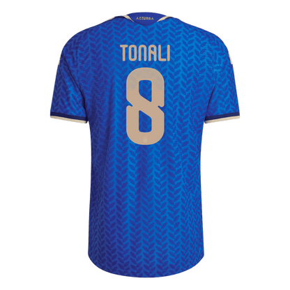 Authentic TONALI #8 Italy Home Soccer Jersey 2026