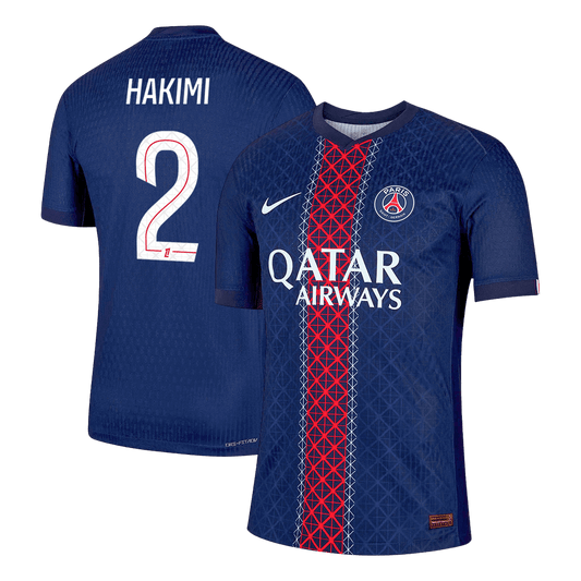 Authentic HAKIMI #2 PSG Home Soccer Jersey 2025/26