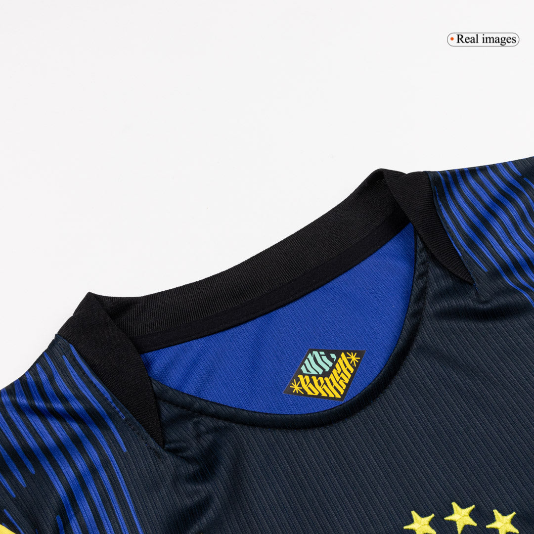 NEYMAR JR. #10 Brazil Away Soccer Jersey World Cup 2026 Navy