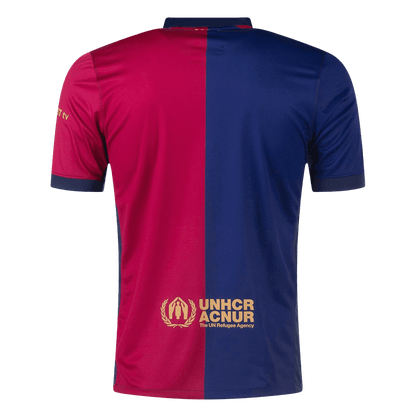 Barcelona Home Soccer Jersey 2024/25 - COLDPLAY