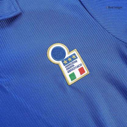 Retro 1998 Italy Home Soccer Jersey