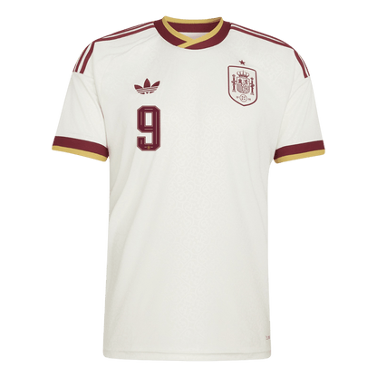 GAVI #9 Spain Away Soccer Jersey World Cup 2026 White