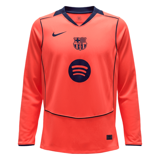 Barcelona Long Sleeve Soccer Jersey 2025/26