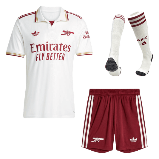 Arsenal Third Away Soccer Jersey Kit(Jersey+Shorts+Socks) 2025/26