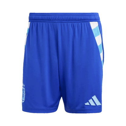 Men's Argentina Away Soccer Jersey Kit  (Jersey+Shorts) 2024