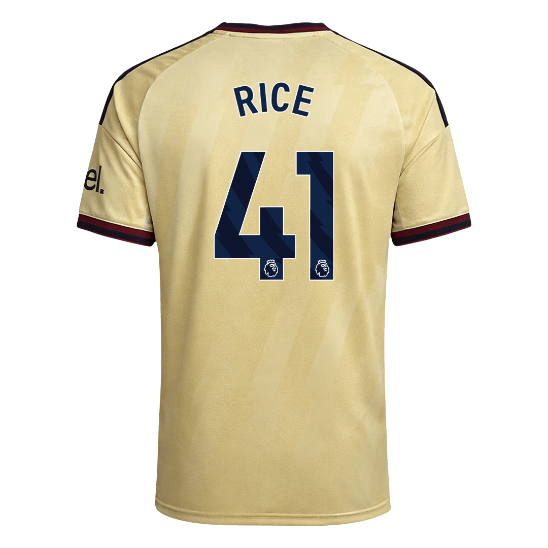 RICE #41 Arsenal Third Soccer Jersey 2026/27 Yellow