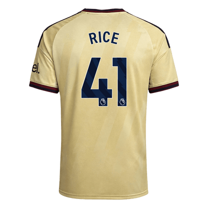 RICE #41 Arsenal Third Soccer Jersey 2026/27 Yellow