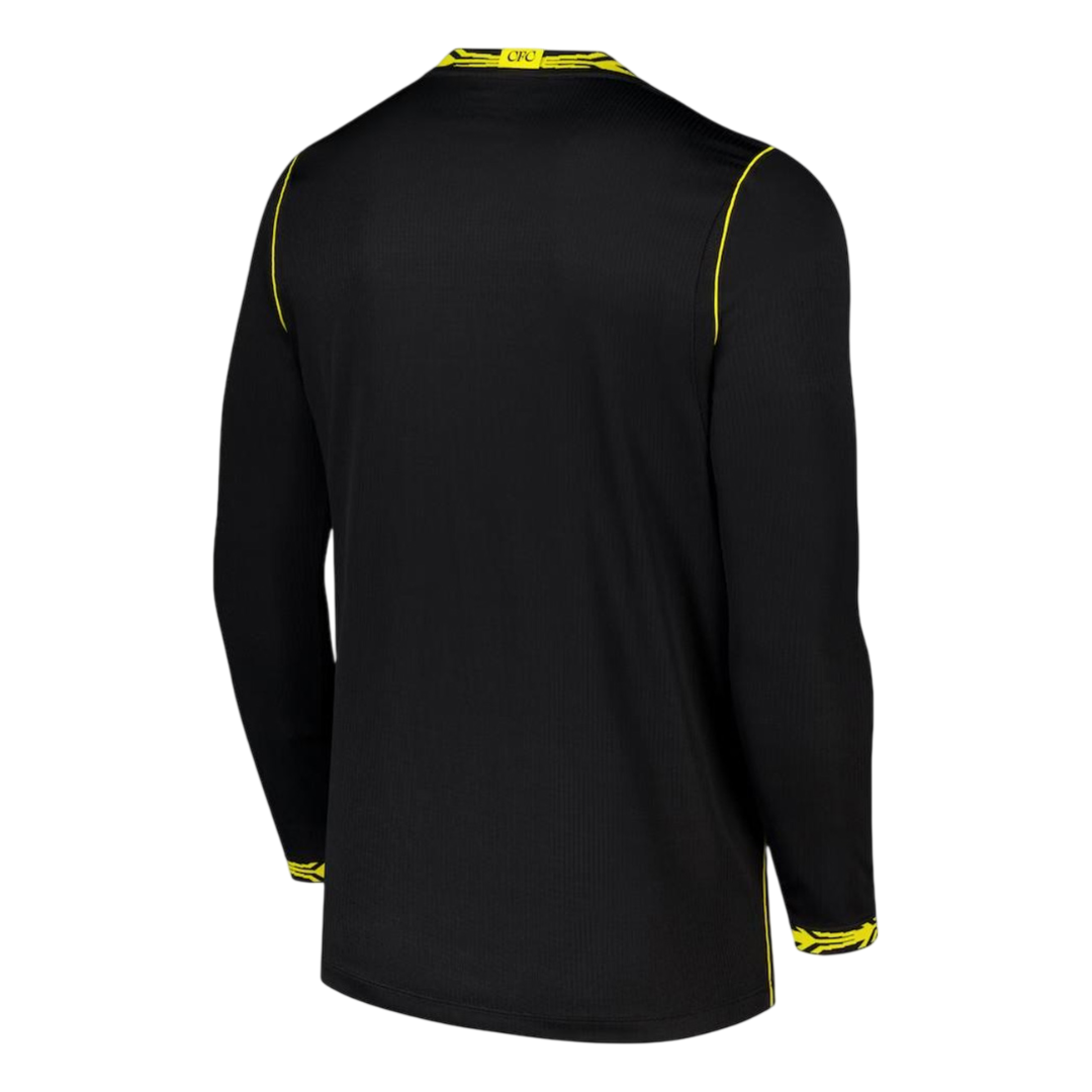 Chelsea Away Long Sleeve Soccer Shorts 2026/27 Black