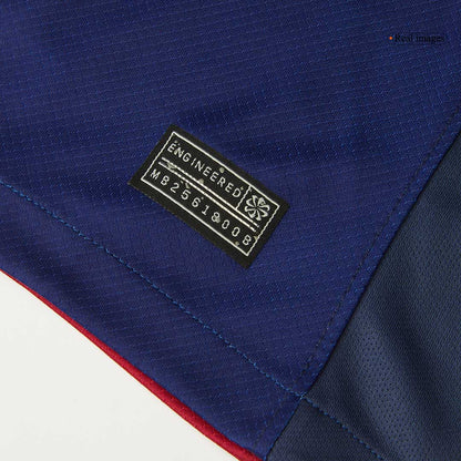 RAPHINHA #11 Barcelona Home Soccer Jersey 2024/25 Red&Blue - UCL