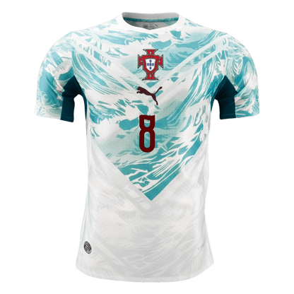 Authentic B.FERNANDES #8 Portugal Away Soccer Jersey 2026