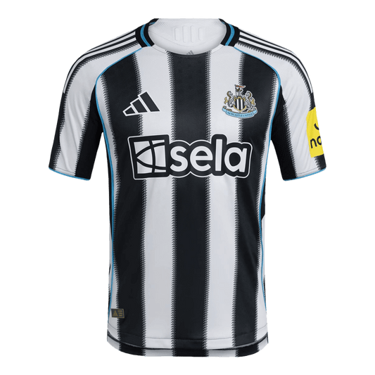 Authentic Newcastle United Home Soccer Jersey 2025/26 Black&White