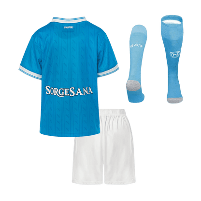 Kid's Napoli Home Soccer Jersey Kit(Jersey+Shorts+Socks) 2025/26