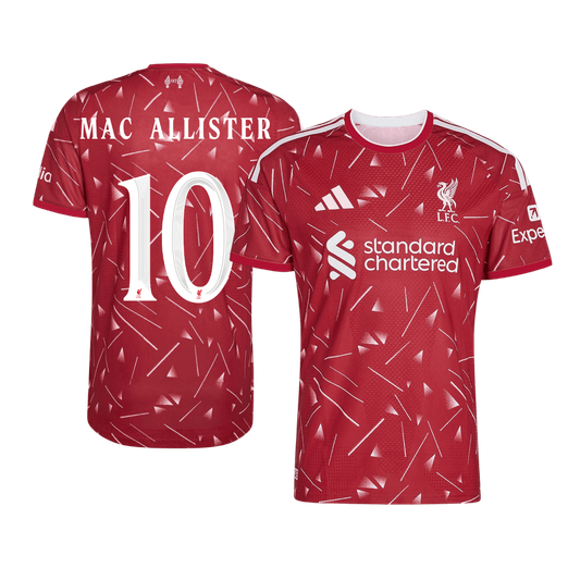 Authentic MAC ALLISTER #10 Liverpool Home Soccer Jersey 2026/27