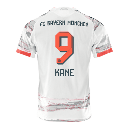 Authentic KANE #9 Bayern Munich Away Soccer Jersey 2025/26 White
