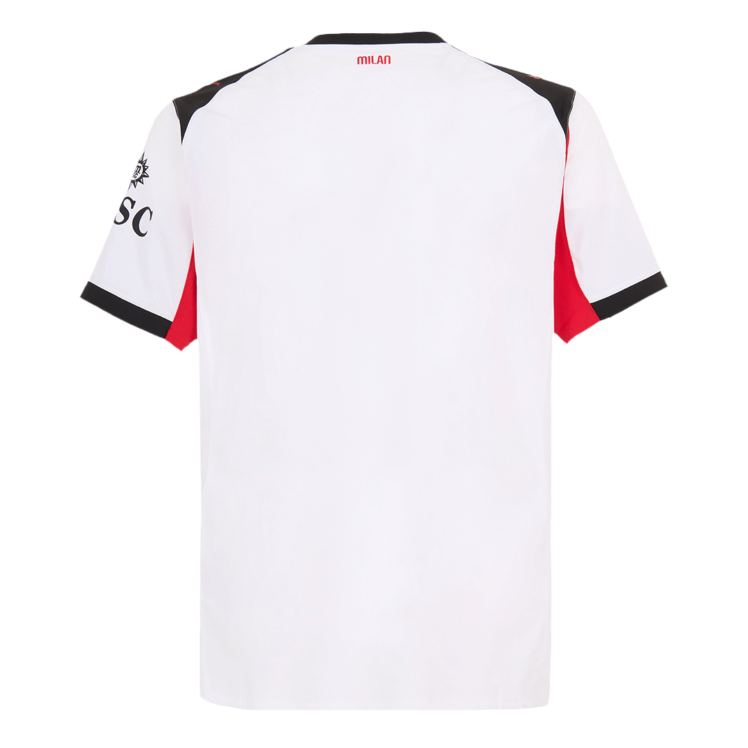 Authentic AC Milan Away Soccer Jersey 2025/26 White