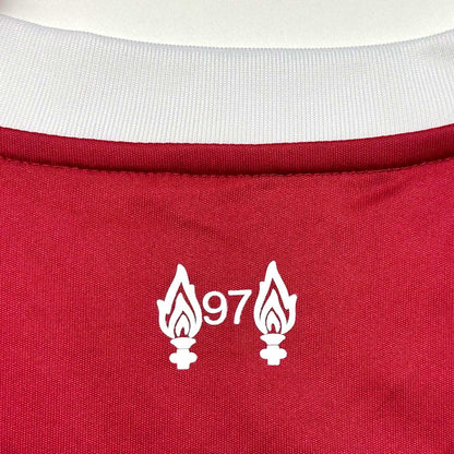 M.SALAH #11 Liverpool Home Soccer Jersey 2025/26 Red