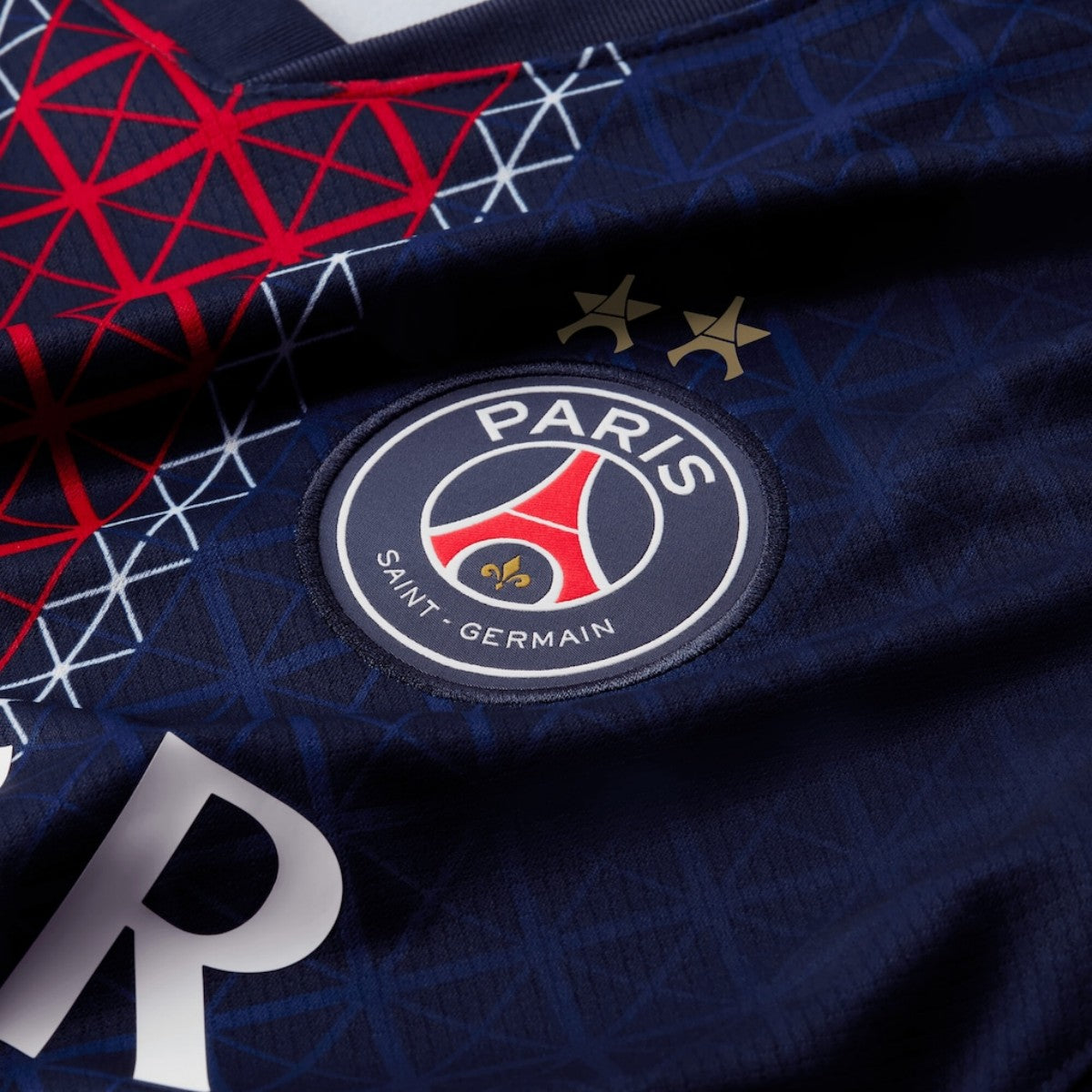 2025/26 PSG Home Soccer Jersey Champions of Europe 2026 Print Navy