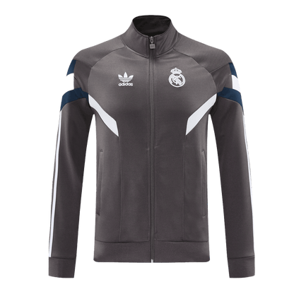 Men's Real Madrid Training Jacket Kit (Jacket+Pants) 2024/25 Football Kit UK