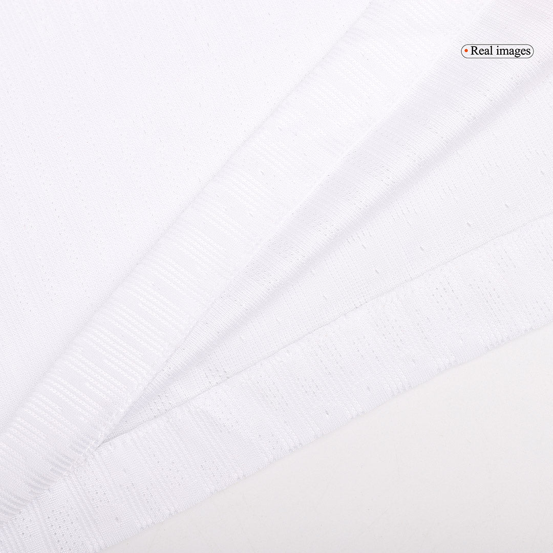Authentic  O.DEMBÉLÉ #10 PSG Away Soccer Jersey 2024/25 White