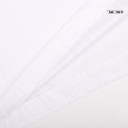 Authentic  O.DEMBÉLÉ #10 PSG Away Soccer Jersey 2024/25 White