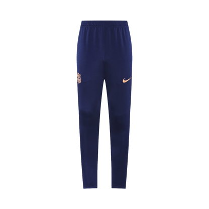 25/26 Barcelona Training Jacket Kit(Jacket+Pants) Navy&Orange