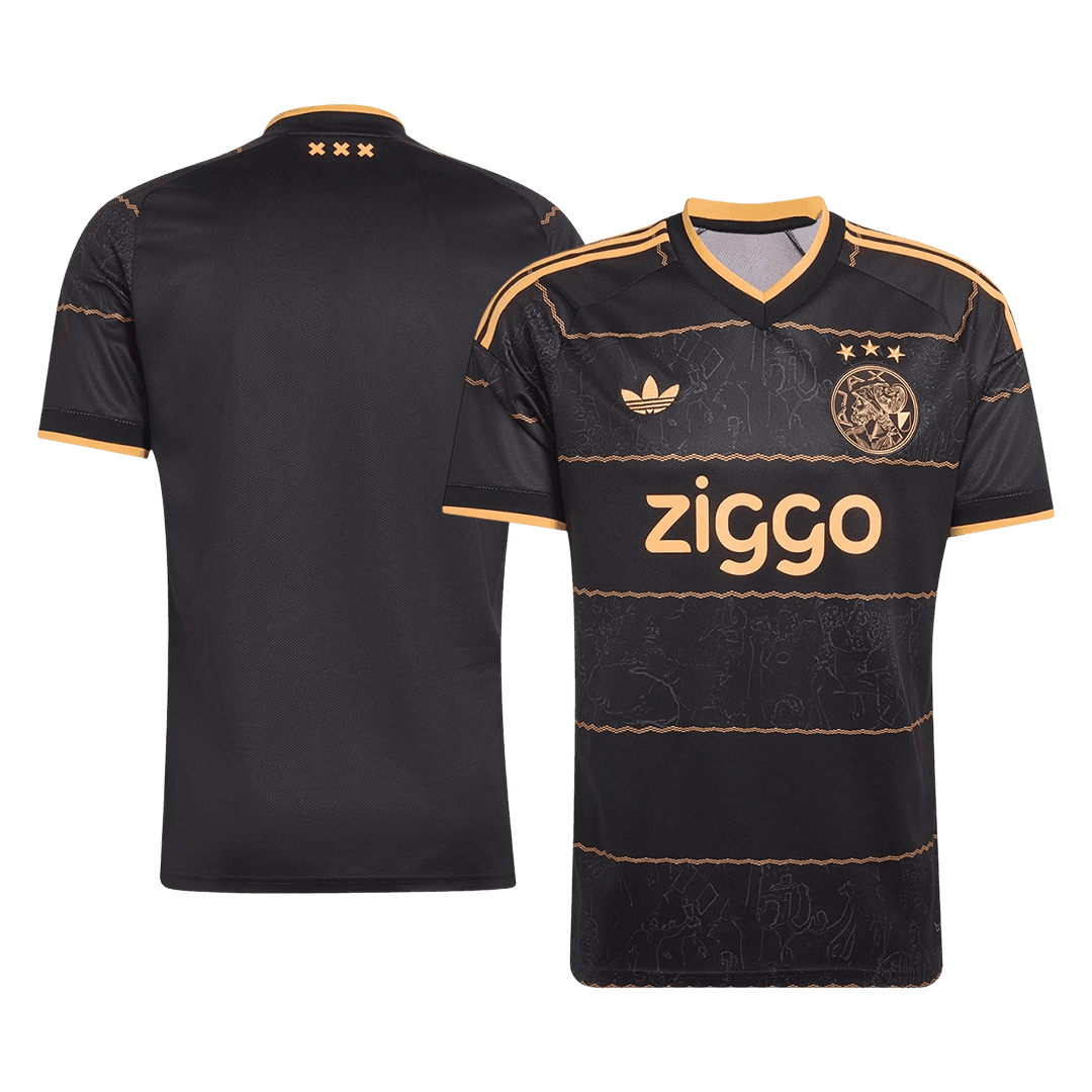 Ajax Away Soccer Jersey 2026/27 Black