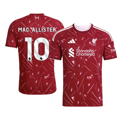 MAC ALLISTER #10 Liverpool Home Soccer Jersey 26/27 Red