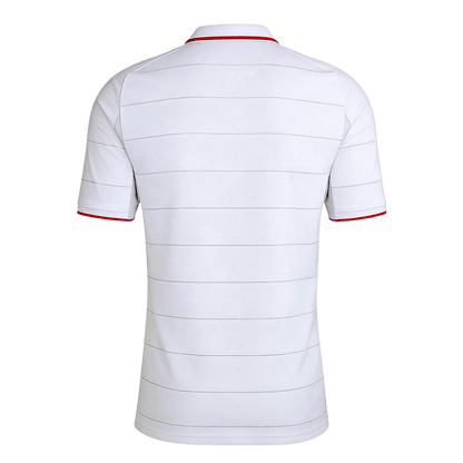 Men Retro Fan Version 2014 United States Home Soccer Jersey Short Sleeve White