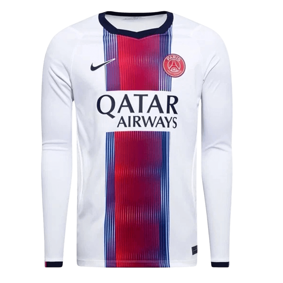 PSG Away Long Sleeve Soccer Jersey 2026/27 White