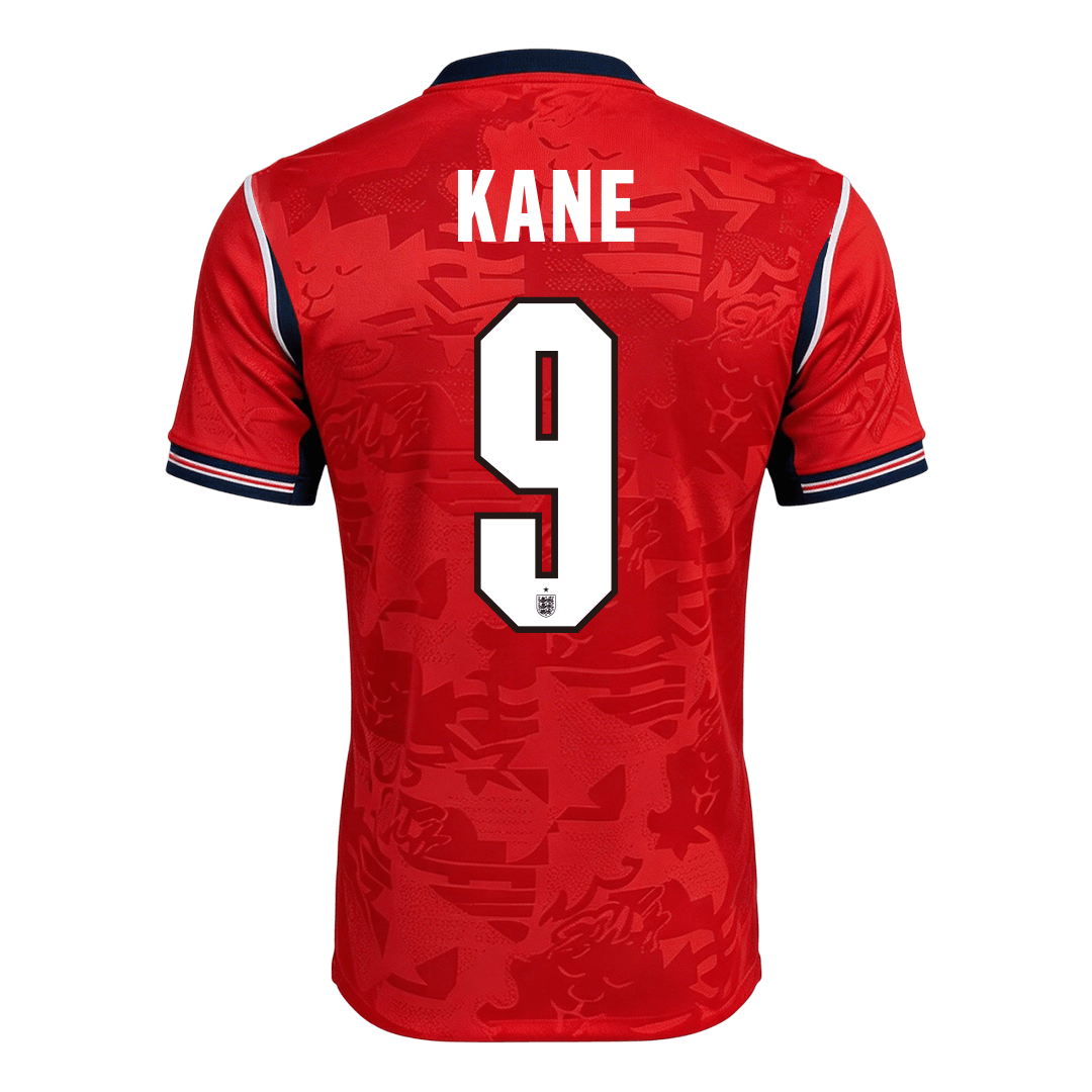 KANE #9 England Away Soccer Jersey World Cup 2026 Red