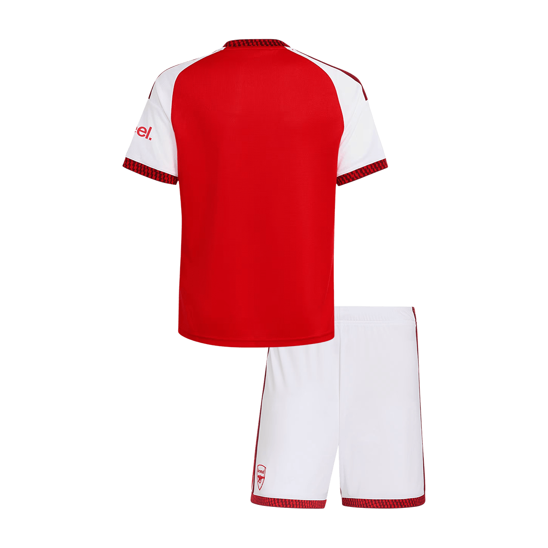 Kids Arsenal Home Soccer Jersey Kit (Jersey+Shorts) 2026/27 Red