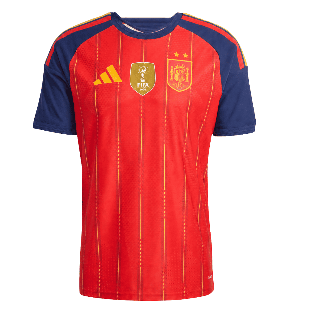 Authentic Spain Home Soccer Jersey 2026 -Champion Edition