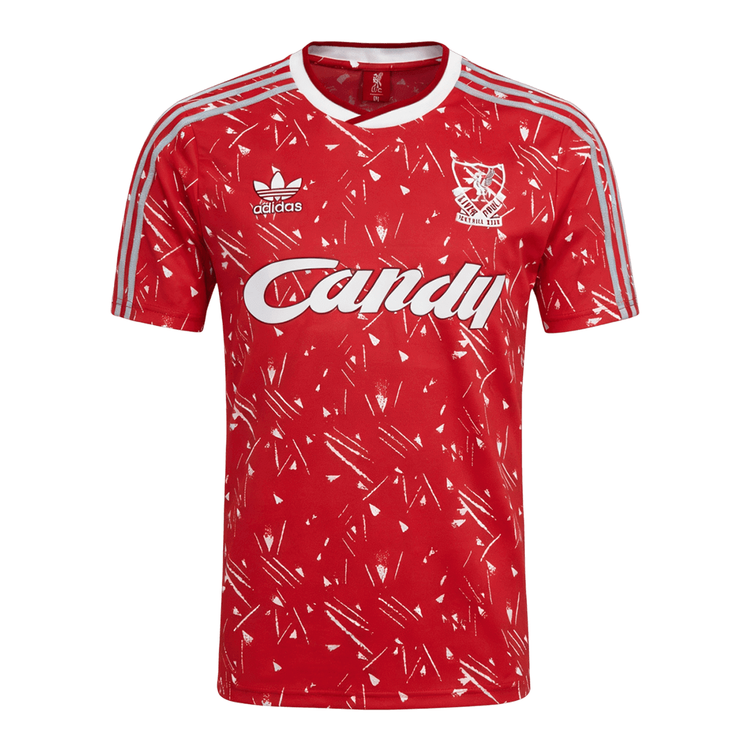 Retro 1989/91 Liverpool Home Soccer Jersey 2025/26