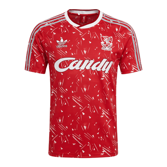 Retro 1989/91 Liverpool Home Soccer Jersey
