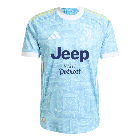 Authentic Juventus Away Soccer Jersey 2025/26 Blue