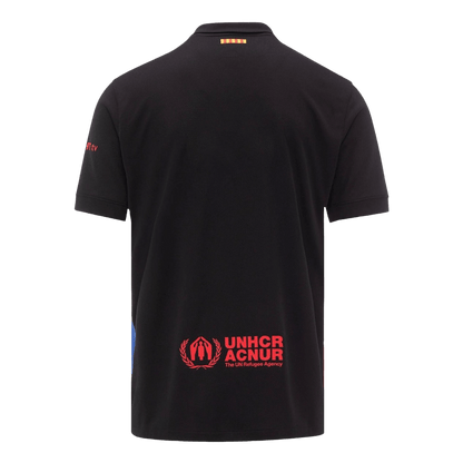 Barcelona Away Soccer Jersey 2024/25 - Spotify Logo Without Text
