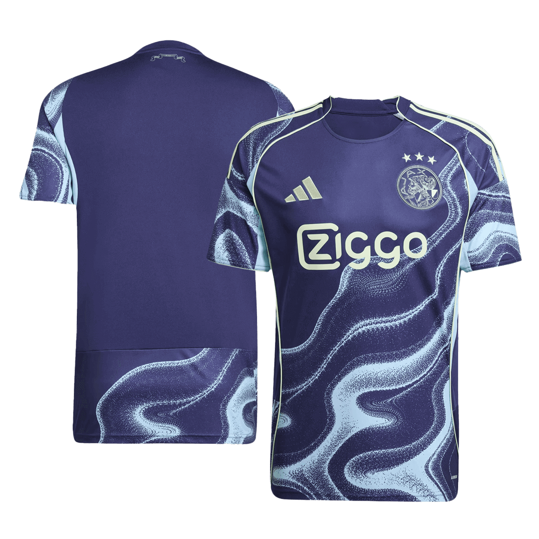 Ajax Away Soccer Jersey 2025/26 Navy