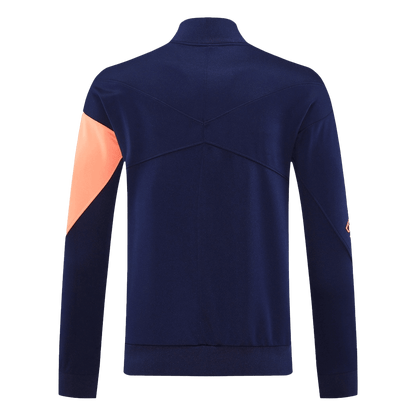 25/26 Barcelona Training Jacket Kit(Jacket+Pants) Navy&Orange