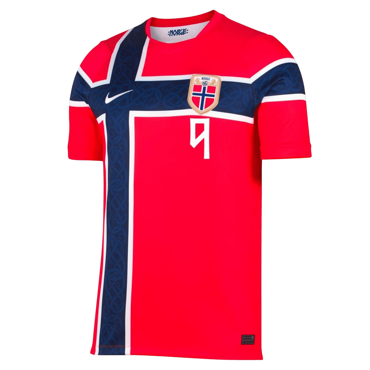 Player Version BRAUT HAALAND #9 Norway Home Soccer Jersey 2026