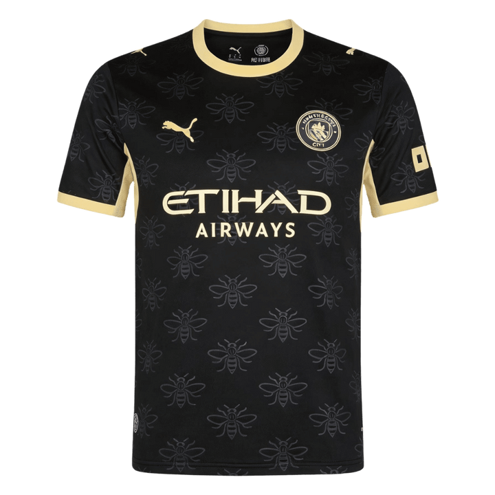 Manchester City Away Football Jersey 2026/27 Black