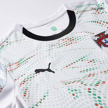 RONALDO #7 Portugal Away Long Sleeve Soccer Jersey 2025 White