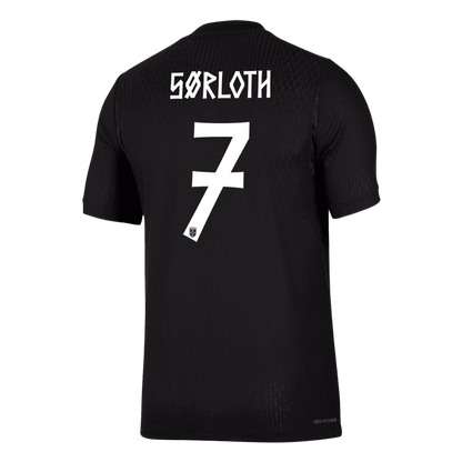 Authentic SØRLOTH #7 Norway Away Soccer Jersey 2026