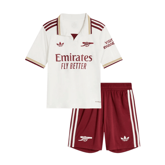 Kid's Arsenal Third Away Soccer Jersey Kit(Jersey+Shorts) 2025/26
