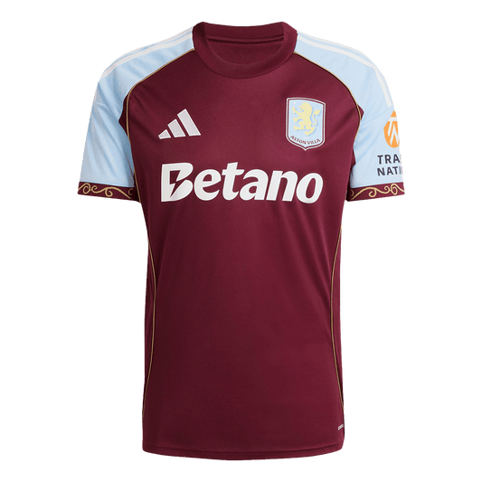 Aston Villa Home Soccer Jersey 25/26 Red