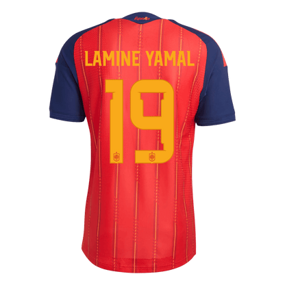 Player Version LAMINE YAMAL #19 Spain Home Soccer Jersey 2026